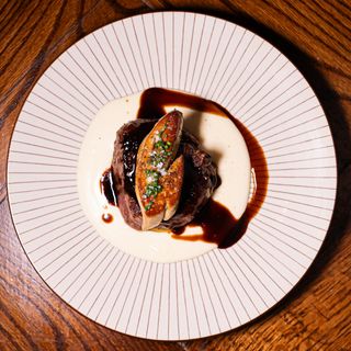 Solomillo de vaca vieja con foie