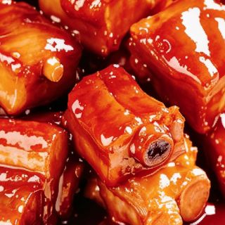 COSTILLAS DE CERDO CON SALSA AGRIDULCE糖醋排骨