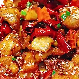 POLLO FRITO PICANTE 辣子鸡