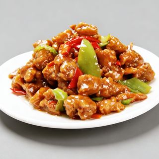 TROZOS DE CERDO FRITO CON ALGRIDULCE溜肉段
