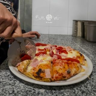 Jamón y morrón