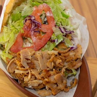 Pita Kebab Sólo Carne