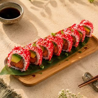 Ura salmon tobiko (8 uds.)