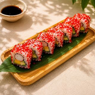 Ura Surimi Tobiko (8 Uds.)