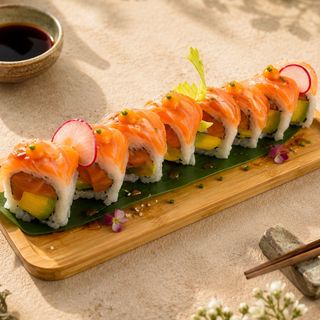 Ura spicy salmon (8 uds.)