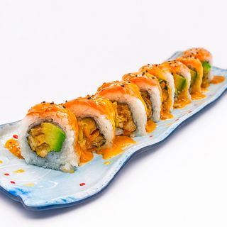 sauce mango chicken roll