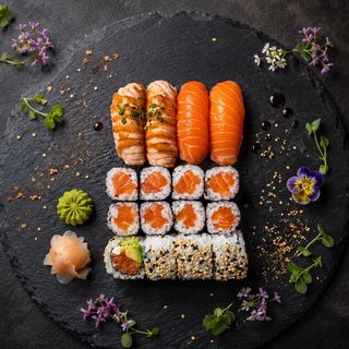combo - salmón
