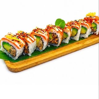 【Cooked Salmón roll】