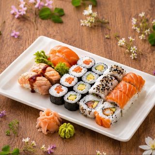 combo -( ebi ) salmon