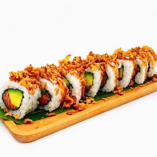 【Crunchy Salmón Roll】