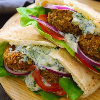 Pita falafel