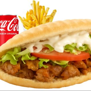 Combo turco carne y verduras