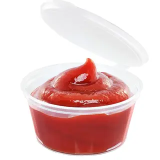 Ketchup en tarrina
