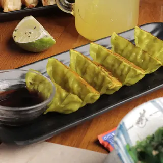 Gyozas de Katsu Curry
