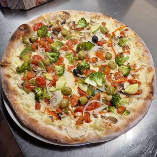 Pizza Barbacoa - sin salsa de tomate