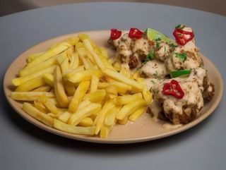 Alitas en salsa acevichada