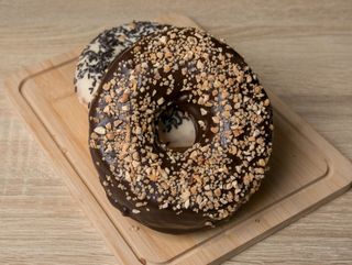 Donuts de azúcar artesanal