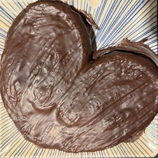 Palmera de chocolate artesanal