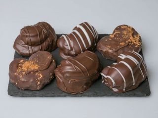 Caja de palmeritas de fondant (6 uds.)