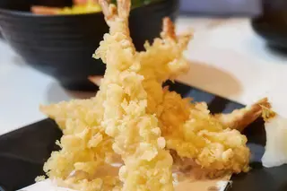 Tempura de langostinos