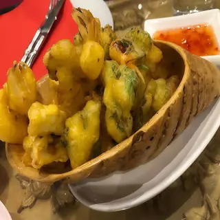 Tempura de verdura del huerto