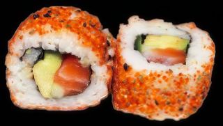 Uramaki Spicy Salmón Crunch (8 Pzs.)