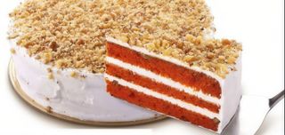 Tarta Zanahoria Crema Y Nueces