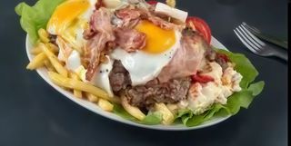 Chivito Al Plato Pollo