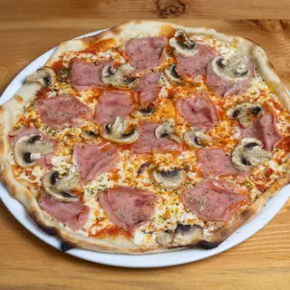 Prosciutto funghi