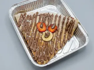 Crepe Nutella, fresa y banana