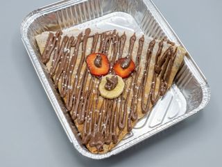 Crepe Nutella, fresa y banana