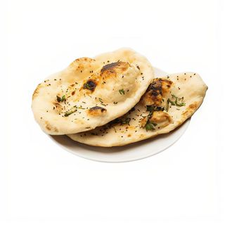 119. Naan Con Queso Y Ajo