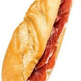 BOCADILLO DE JAMÓN (CURADO)