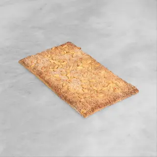 Coca de llardons mediana