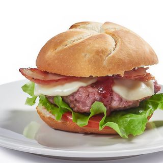 Hamburguesa Con Queso