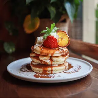 CARAMEL PANCAKES