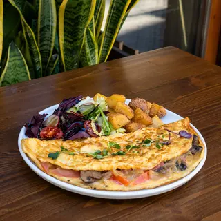Omelette Garden (Sin Gluten)
