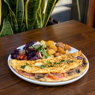 Omelette Garden (Sin Gluten)