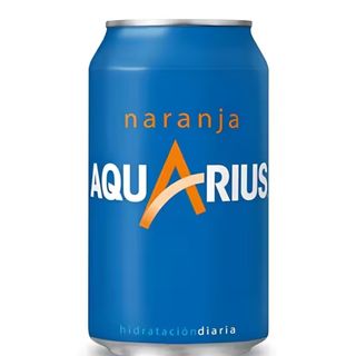 Aquarius naranja lata 330ml