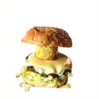 Hamburguesa Manchega