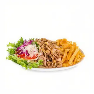 Plato Kebab con Patatas