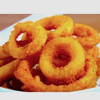 Plato aros de cebolla