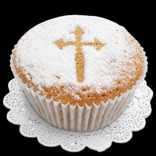 Mini tarta de Santiago