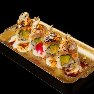 207. Golden Uramaki Foie