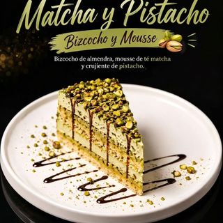 TARTA DE PISTACHO