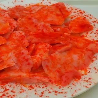 Lacon con pimientos