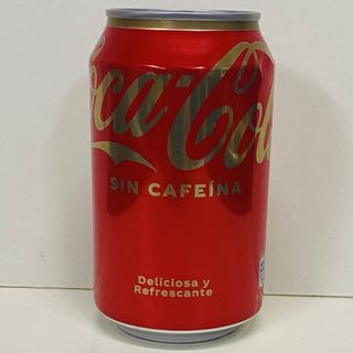 Coca-Cola sin Cafeína lata 330ml.