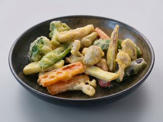 Tempura de verduras variadas