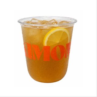 Manzanilla Helada Con Naranja Y Melocotón