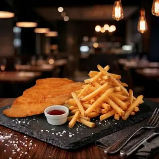 Escalopes de Pollo empanado